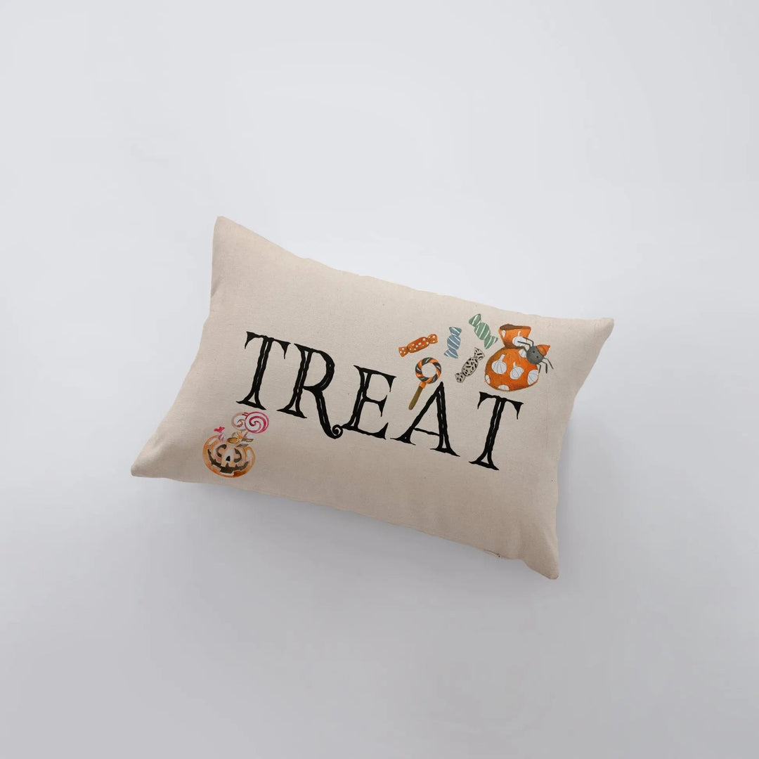 Trick or Treat Pillow Set | Fall Décor | Halloween Pillows | Halloween Décor | Fall Throw Pillows | Cute Throw Pillows by UniikPillows