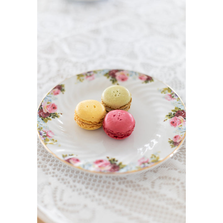 Limited Edition: Vintage Bloom Dessert Plate Set by Tuxton Home