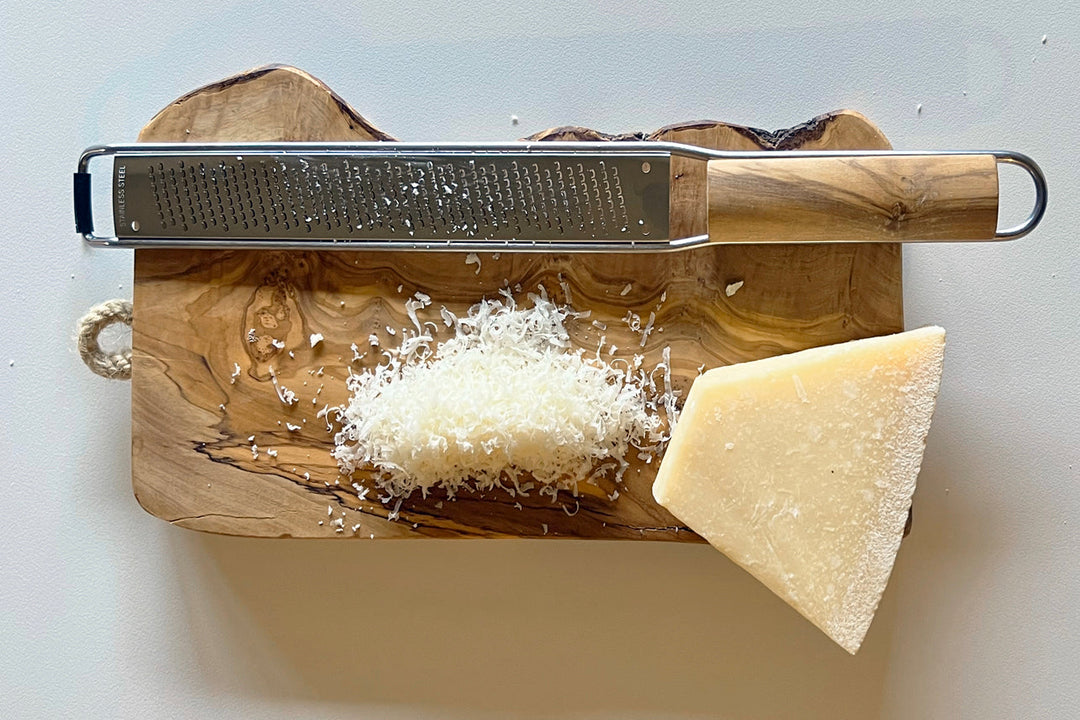 Italian Olivewood Mandolin Paddle Grater by Verve Culture