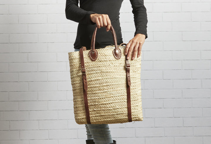 Moroccan Shopping Basket Backpack by Verve Culture