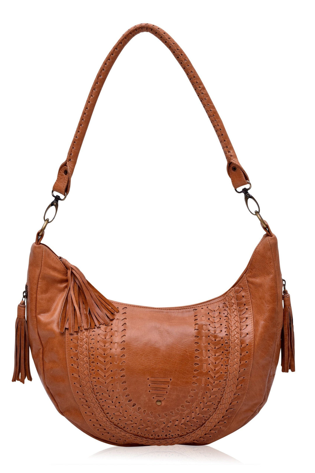 Elysian Coast Leather Crossbody Bag by ELF