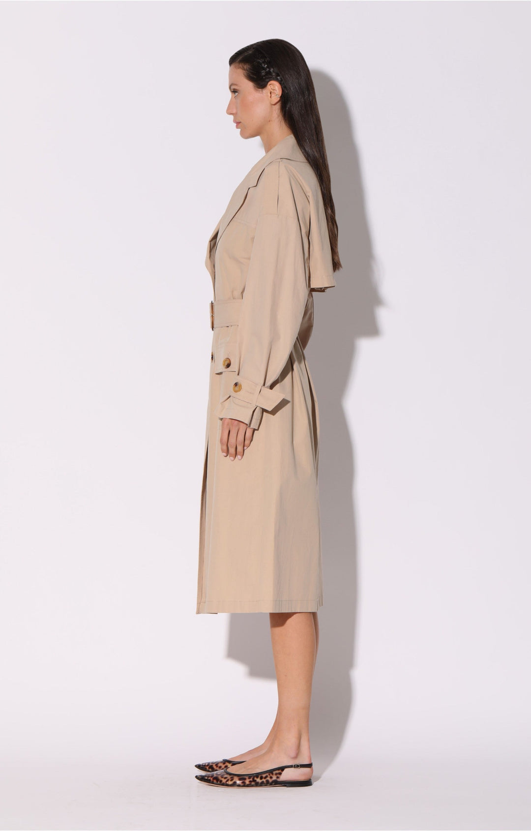 Ryder Trench, Beige by Walter Baker