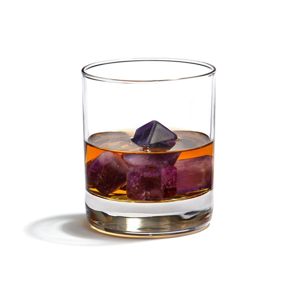 Vida Whisky Gems, Amethyst, Set of 6 by ANNA New York