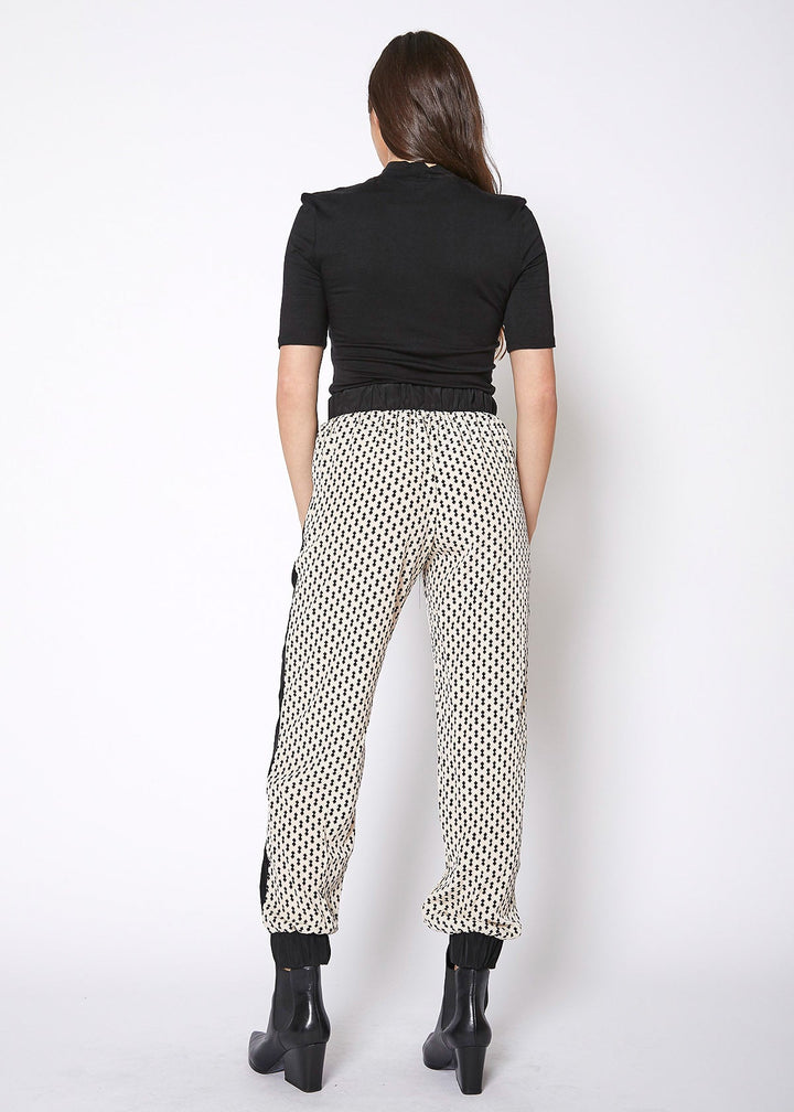 Women's Printed Casual Cuffed Hem Pants by Shop at Konus