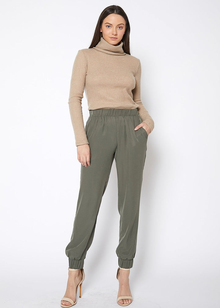 Women's All Day Elastic Cuff Jogger Pants by Shop at Konus