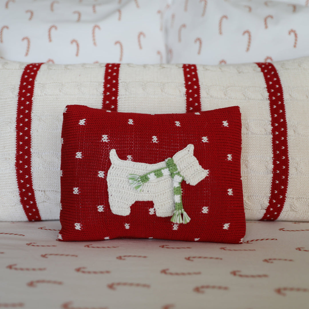 Westie Dog Mini Pillow by Melange Collection