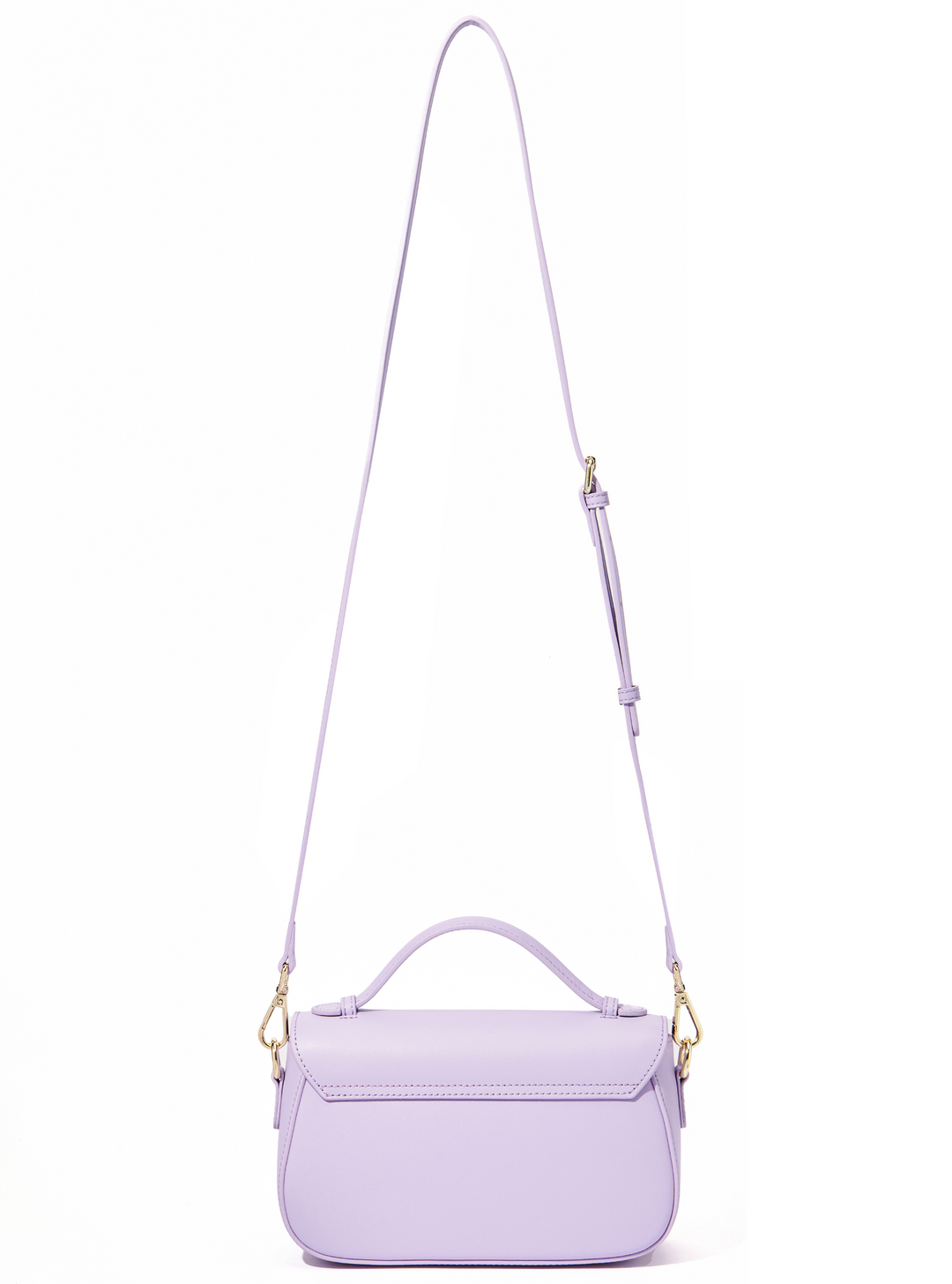 Makoto Leather Bag, Purple by Bob Oré