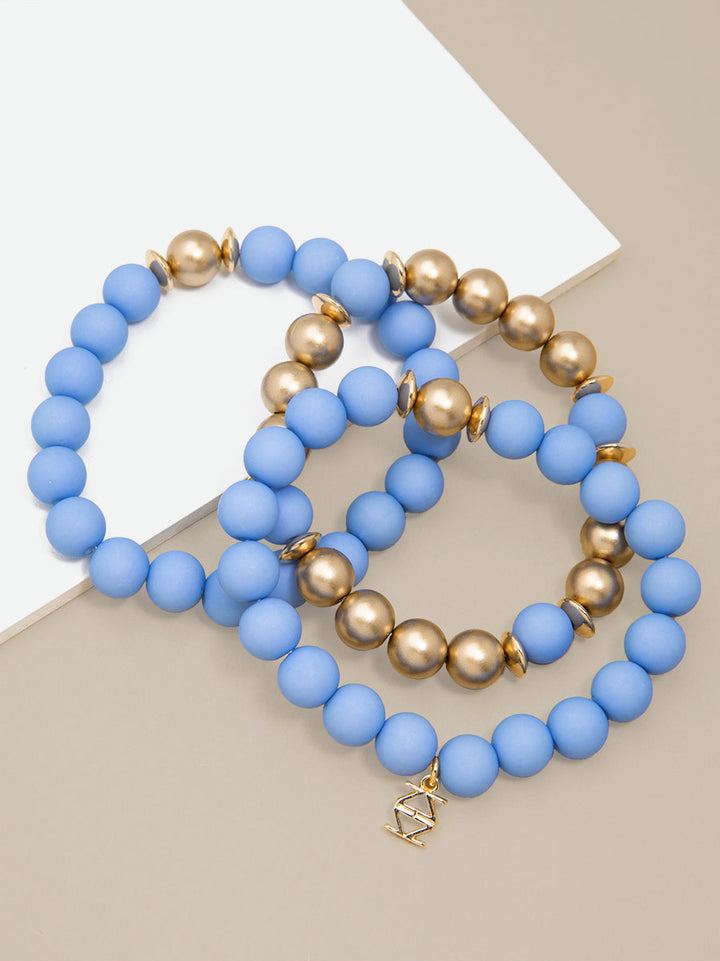 Make It Happen Matte Beaded Bracelet by ZENZII