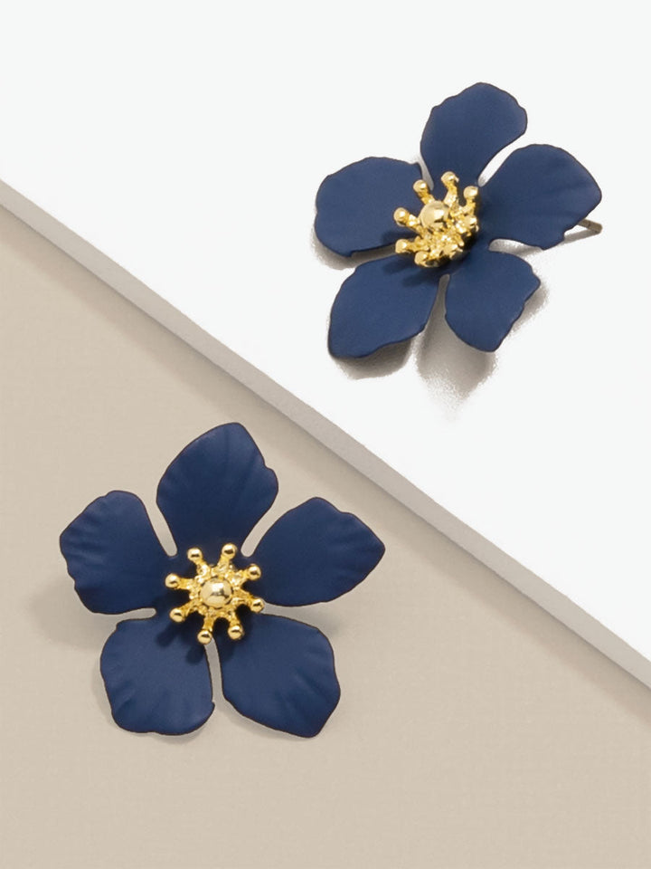 Eve Flower Stud Earring by ZENZII