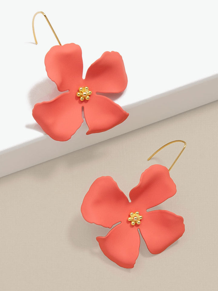 Camilla Floral Threader Earring by ZENZII