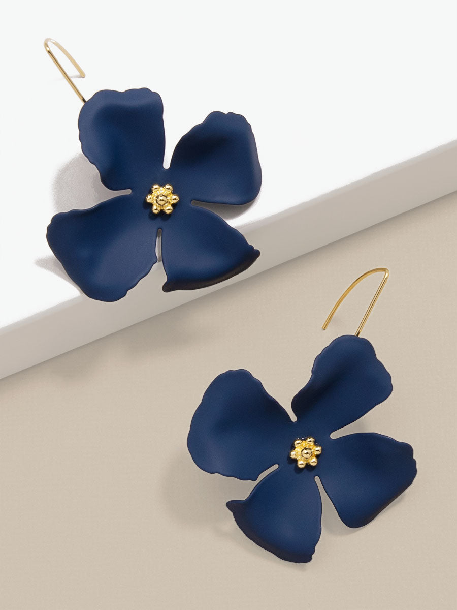 Camilla Floral Threader Earring by ZENZII