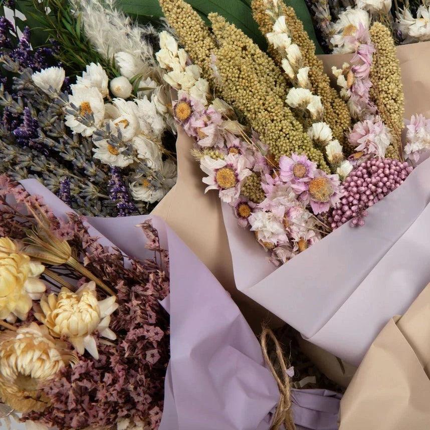 Victoria Dried Flower Mini Bouquet by Giften Market