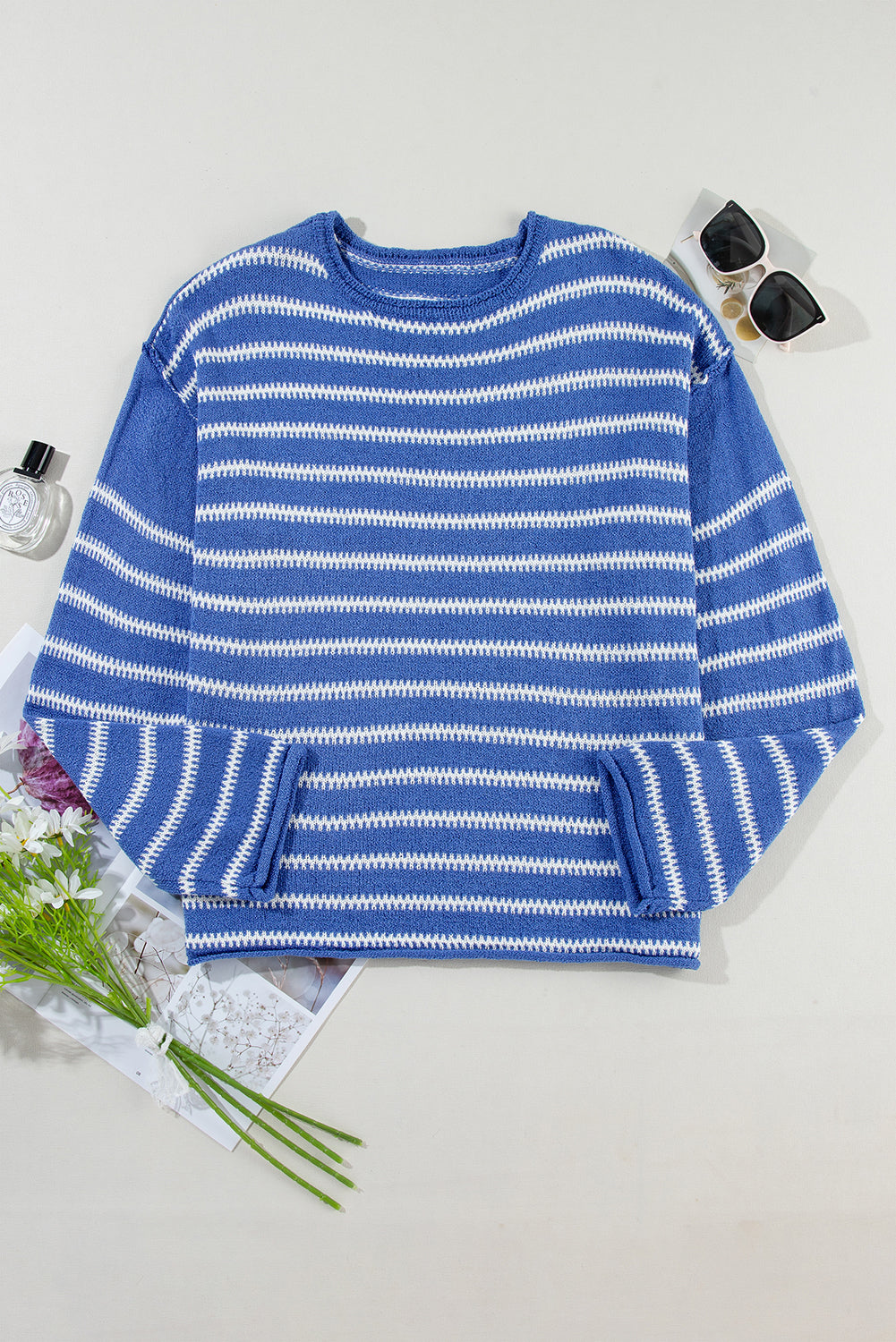 Stripe Casual Sweater by Poppy Lee Lane