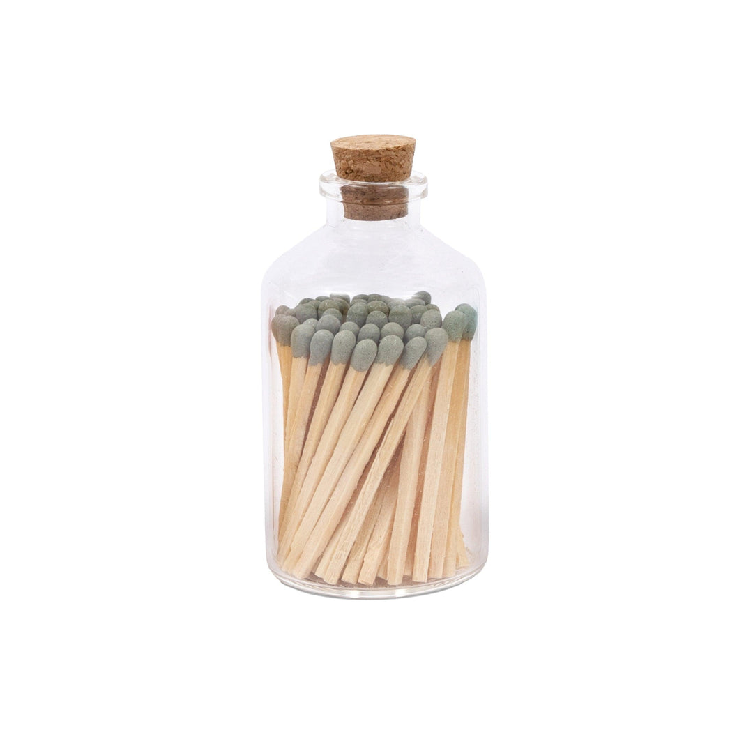 Apothecary Match Glass Jar by Giften Market