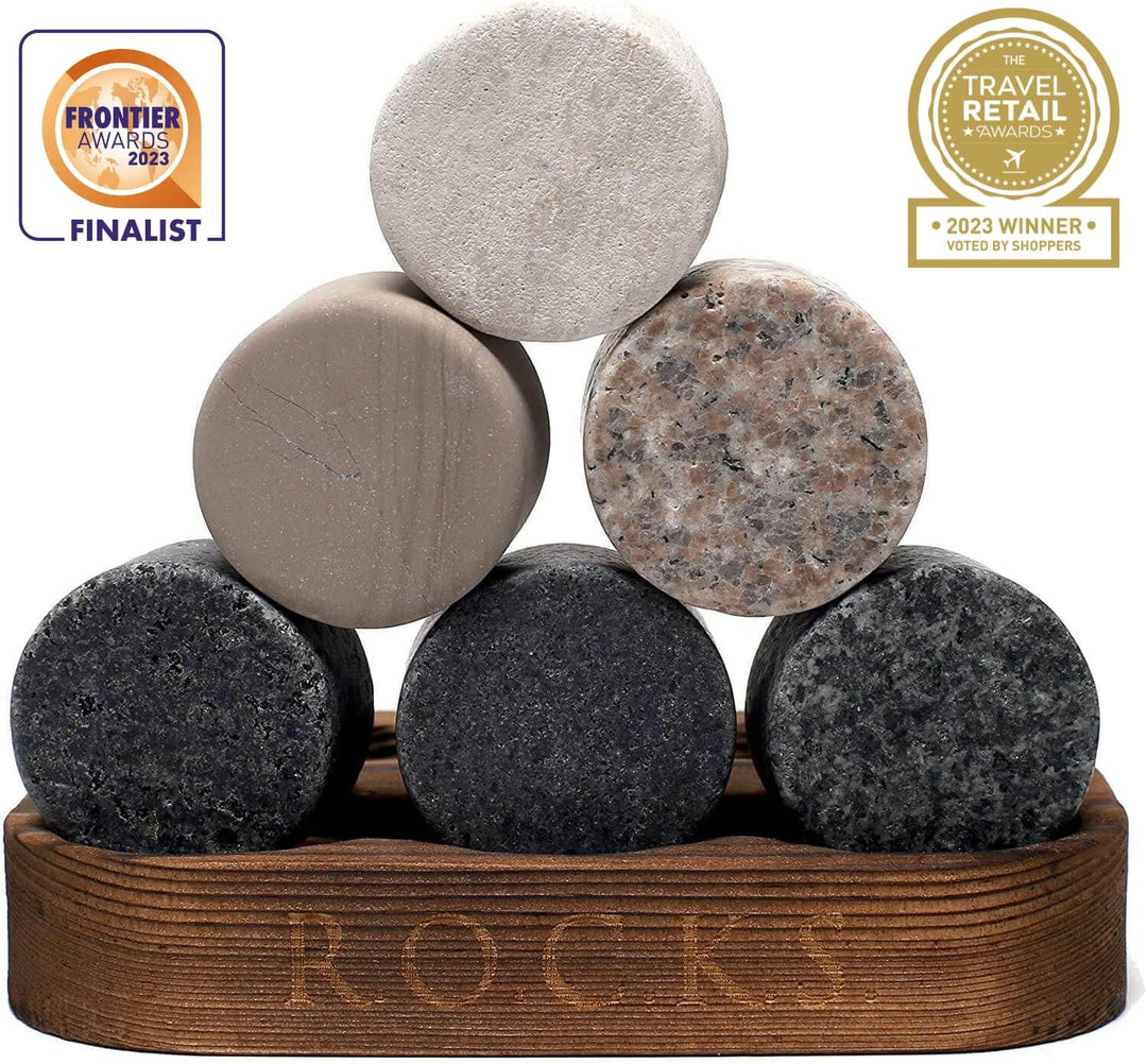 The Gourmet Set - ROCKS x Bourbon Barrel Aged Coffee by R.O.C.K.S. Whiskey Chilling Stones