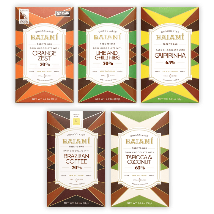 Baiani Inclusion Chocolate Bundle by Bar & Cocoa