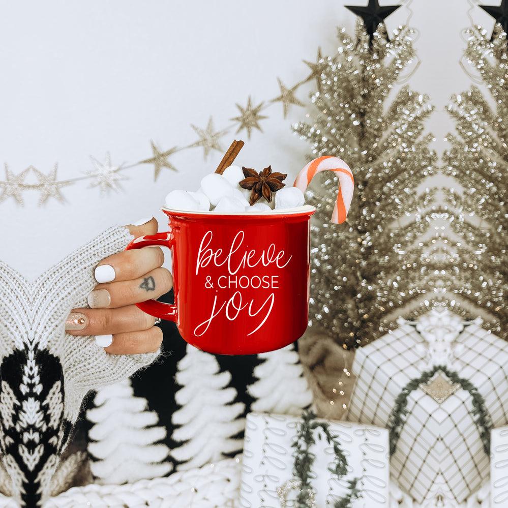 Believe & Joy Mug by Gia Roma