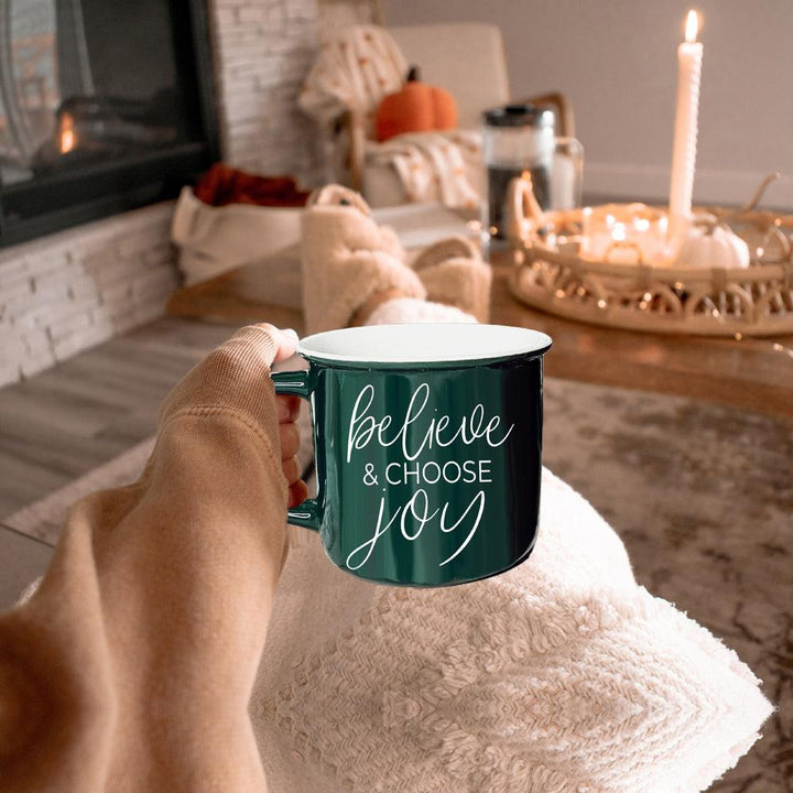 Believe & Joy Mug by Gia Roma