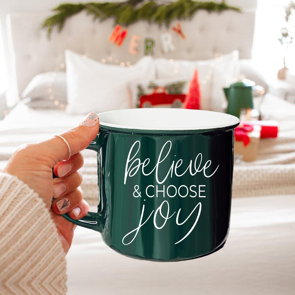 Believe & Joy Mug by Gia Roma