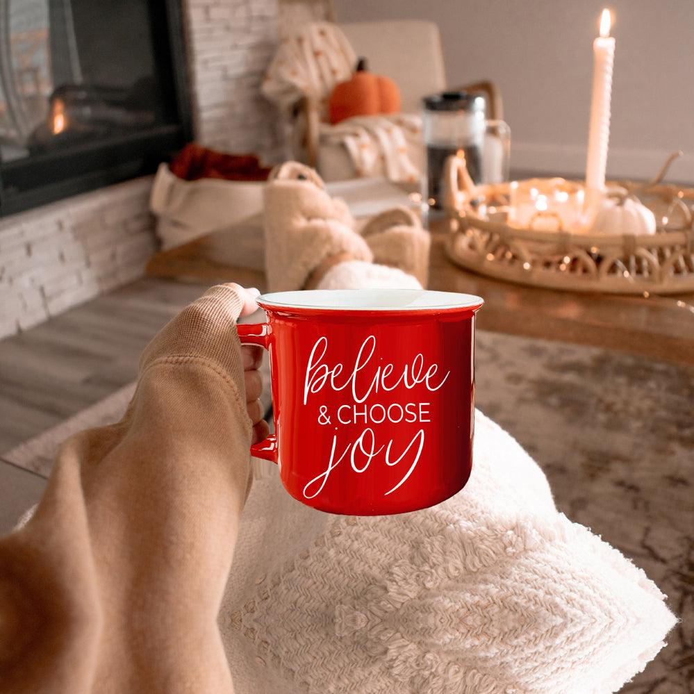 Believe & Joy Mug by Gia Roma