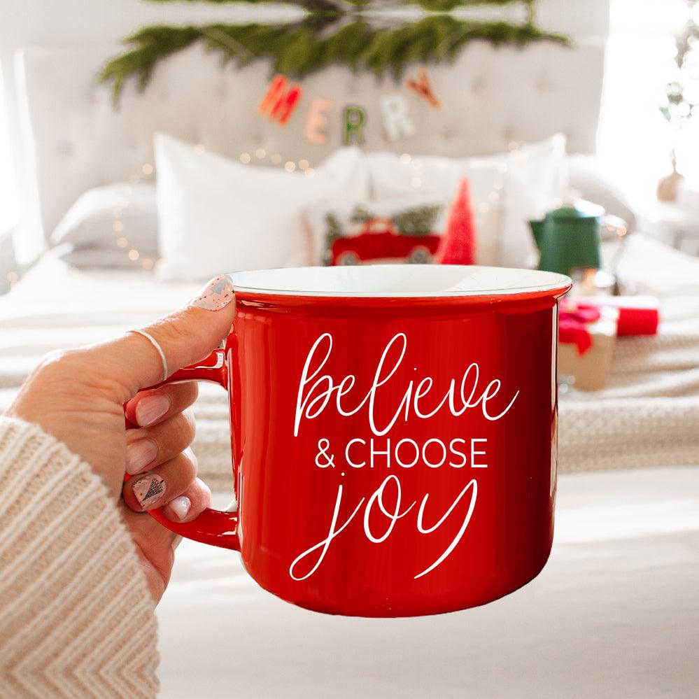 Believe & Joy Mug by Gia Roma