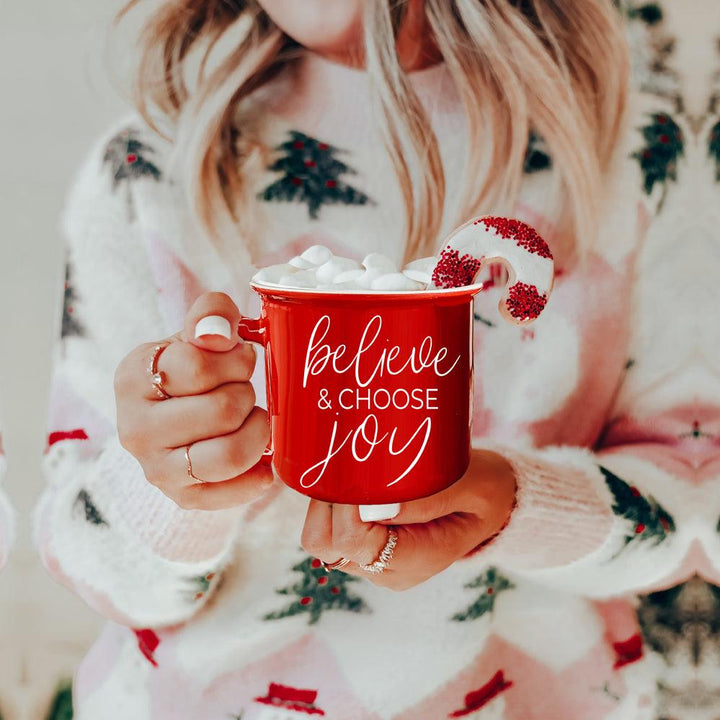 Believe & Joy Mug by Gia Roma