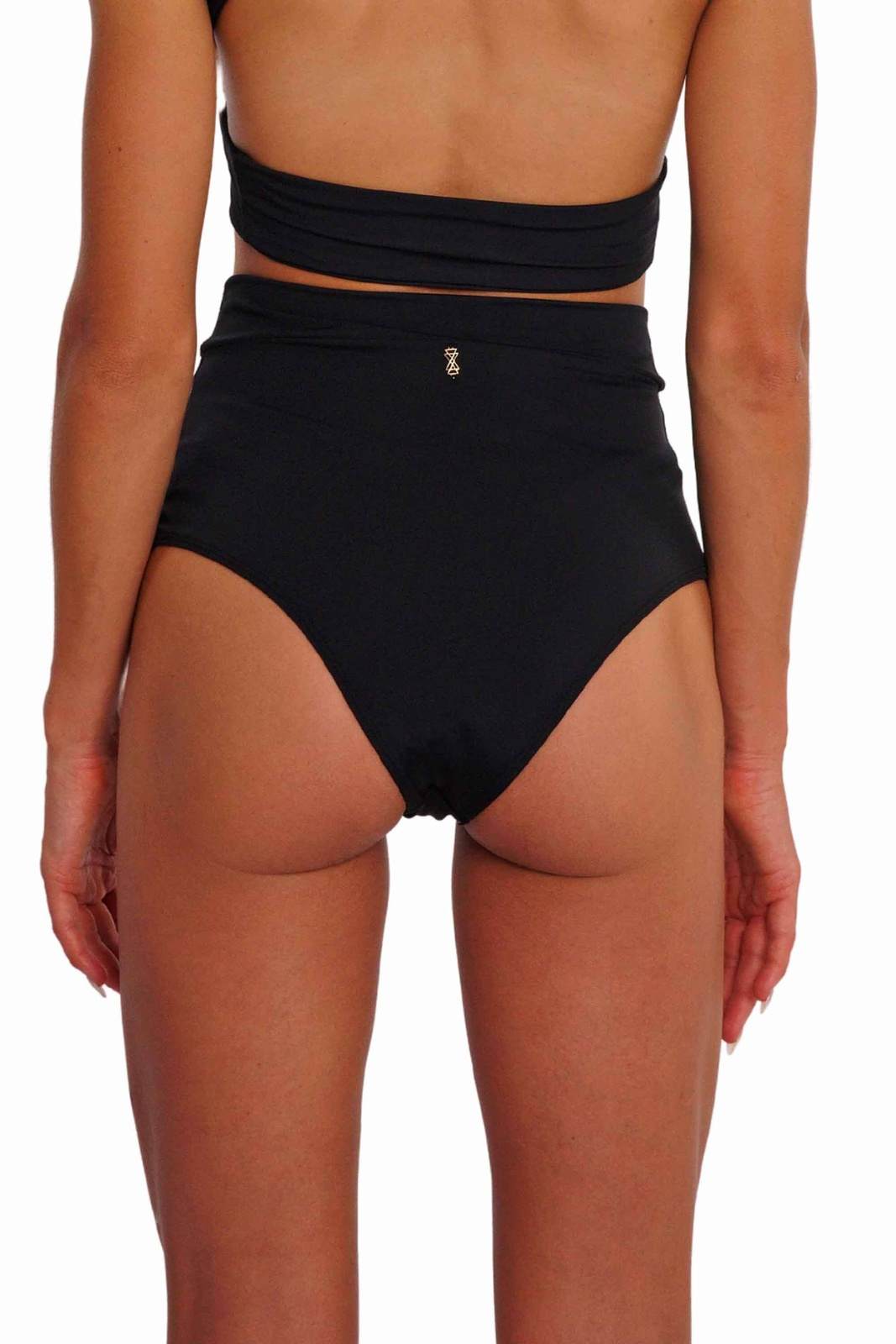 Bermuda High Waisted Swimsuit Bottoms by EKOLUXE