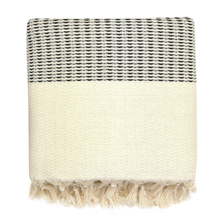 Plush Wavy Turkish Throw by SLATE + SALT