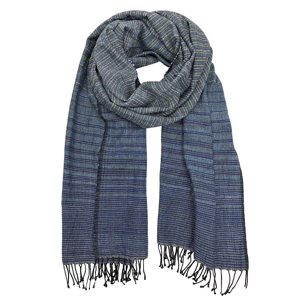 Ethiopia Handloom Wrap Scarf by SLATE + SALT