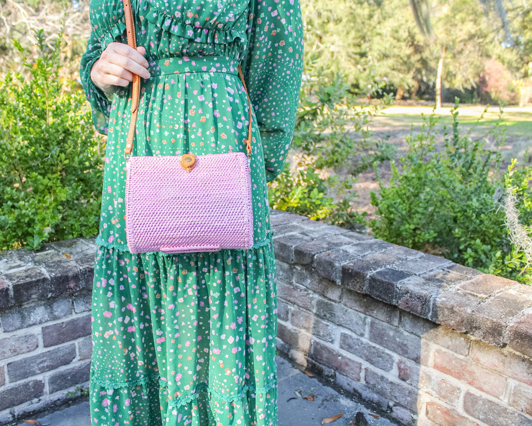 BRIDGET BAG IN PINK by POPPY + SAGE