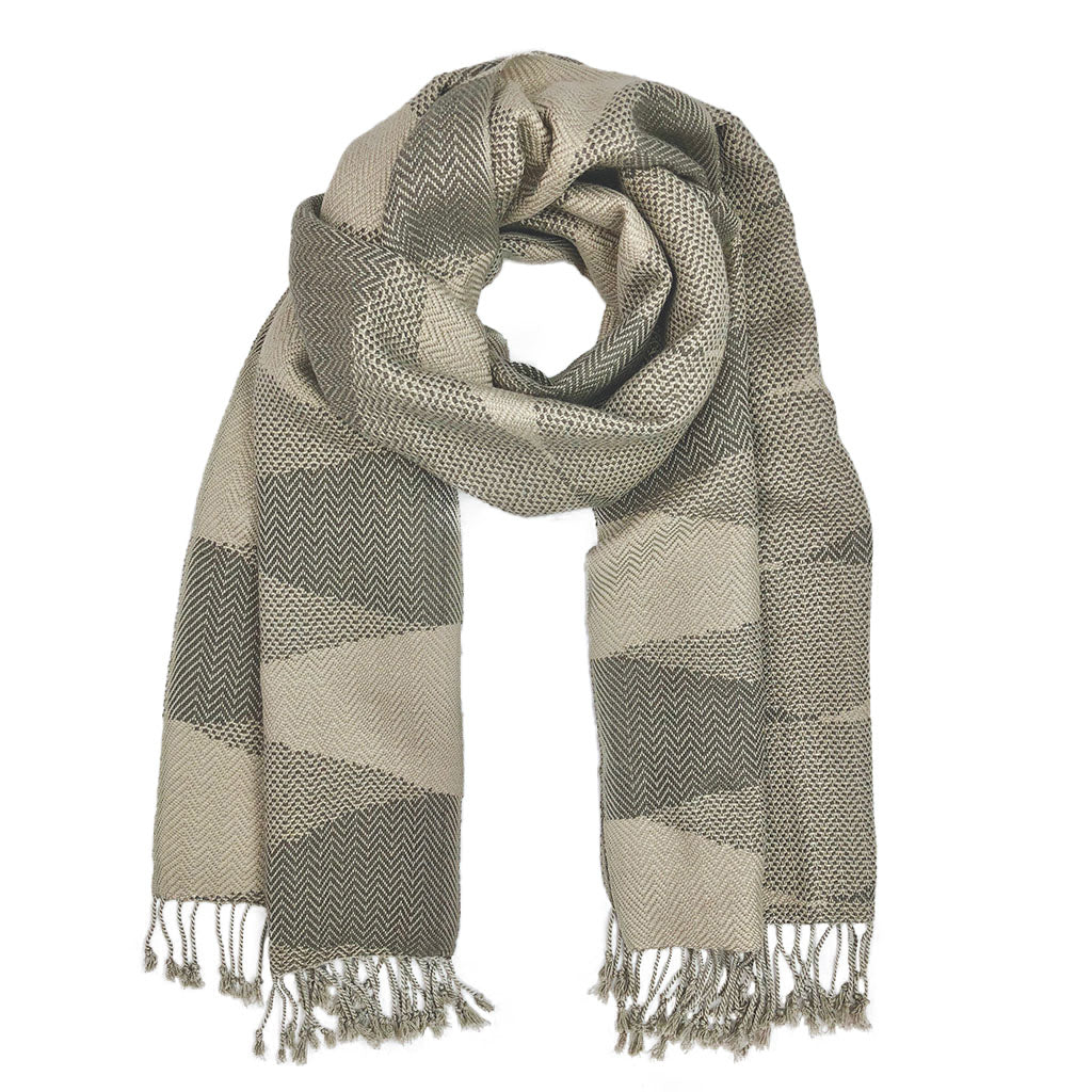 Cambodia Chevron Tapestry Scarf by SLATE + SALT