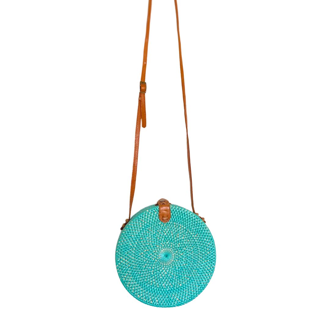 CAMILLA BAG IN AQUA by POPPY + SAGE