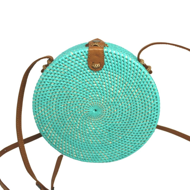 CAMILLA BAG IN AQUA by POPPY + SAGE