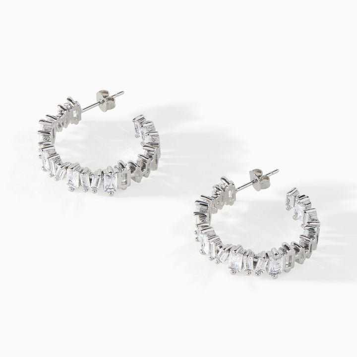 The Clarity Hoop Earrings by Ora Ana