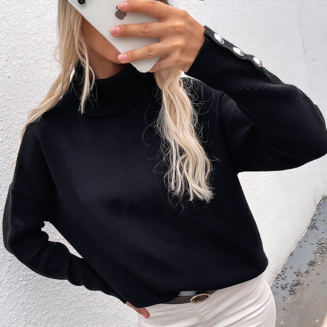 Winnie Turtleneck Sweater by ClaudiaG Collection