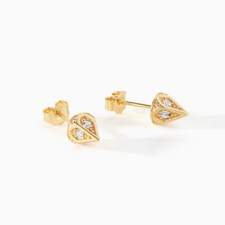 The Dagger Stud Earrings by Ora Ana