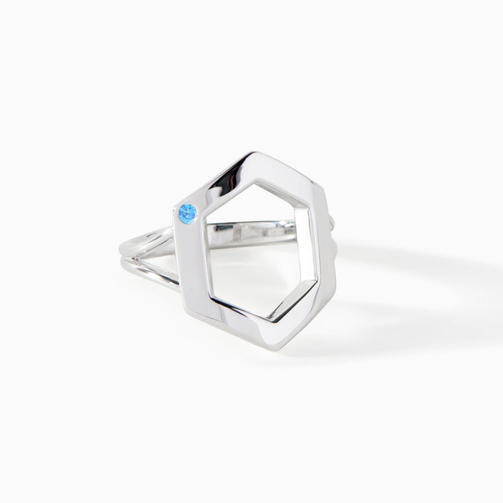 The Danielle Burnish Stone Ring by Ora Ana