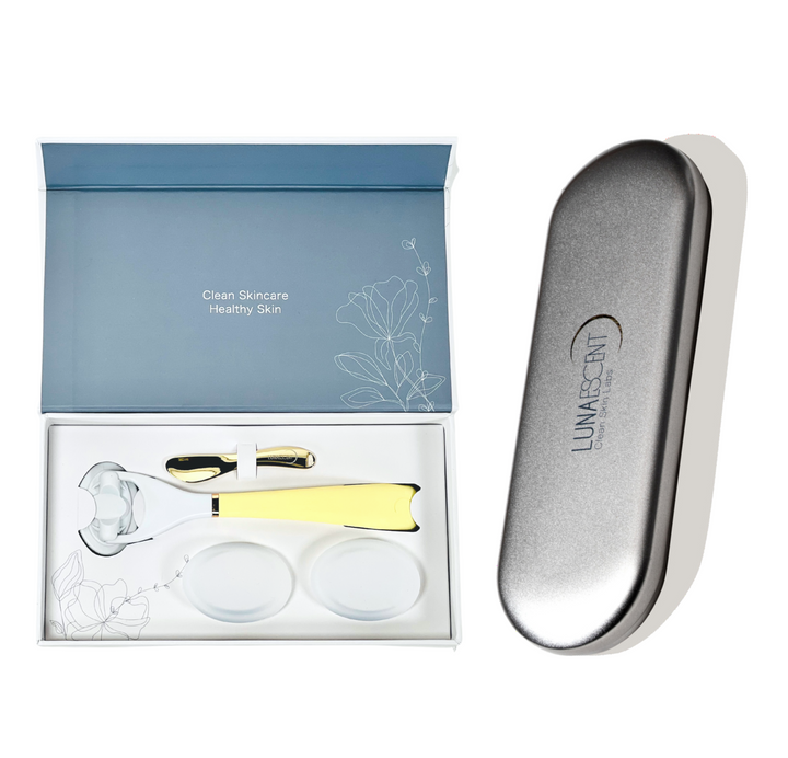 LUNAESCENT Deluxe Gift Set + Carry Case with Mirror by LUNAESCENT