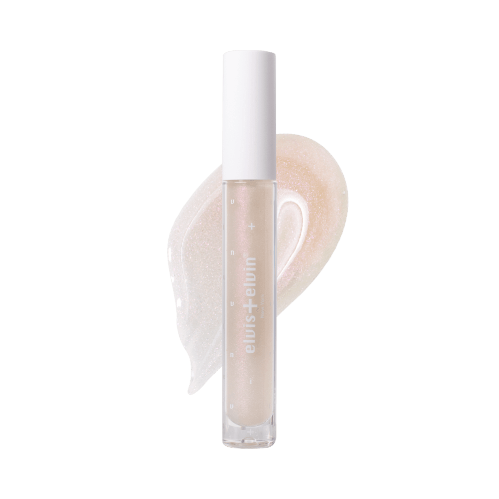 elvis+elvin Floral Lip Gloss with Hyaluronic Acid by elvis+elvin