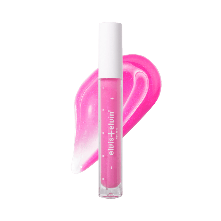 elvis+elvin Floral Lip Gloss with Hyaluronic Acid by elvis+elvin