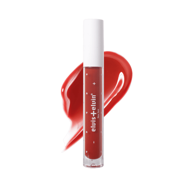 elvis+elvin Floral Lip Gloss with Hyaluronic Acid by elvis+elvin