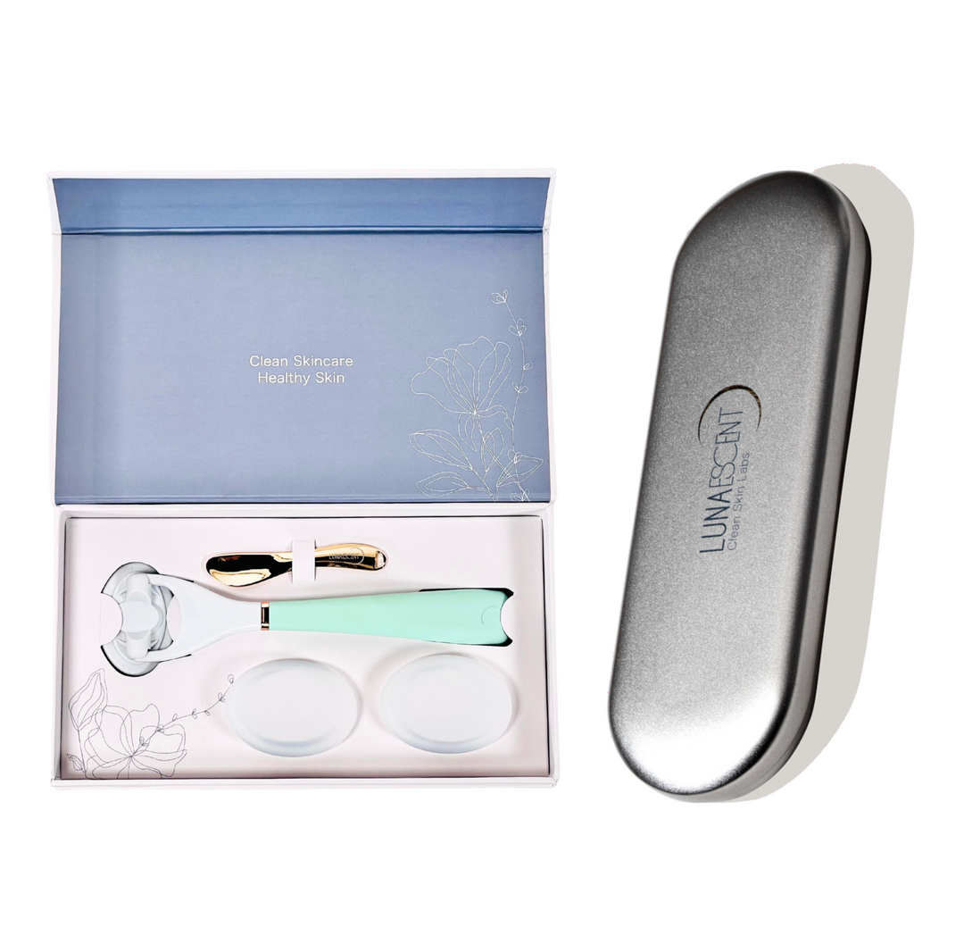 LUNAESCENT Deluxe Gift Set + Carry Case with Mirror by LUNAESCENT