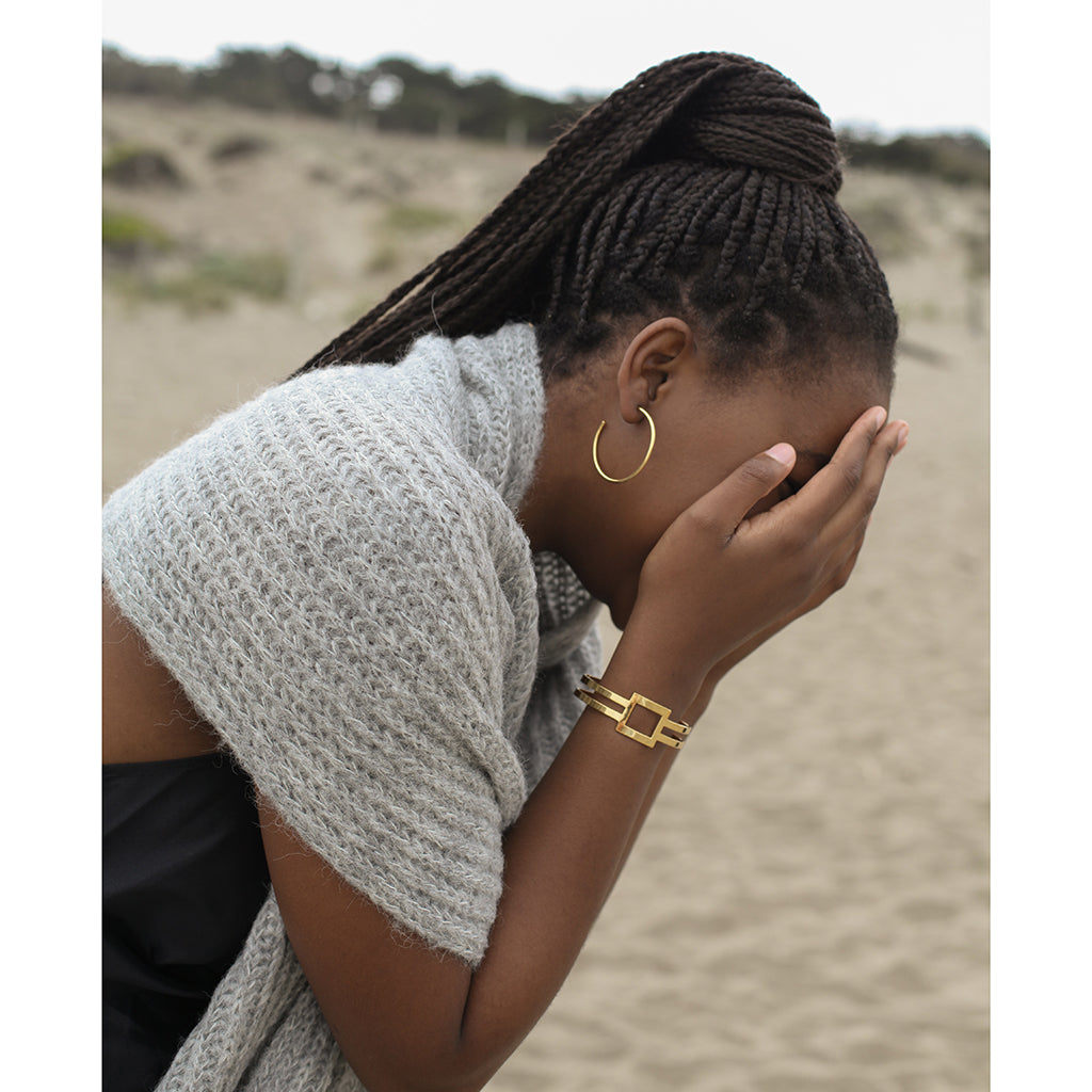 Geo Stripe Bombshell Cuff by SLATE + SALT