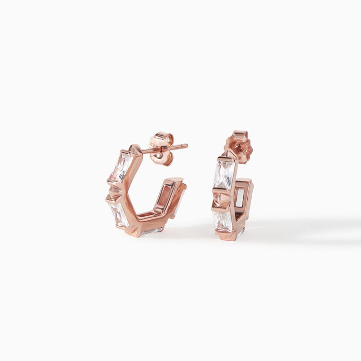 The Claire Hoop Earrings - Huggie by Ora Ana