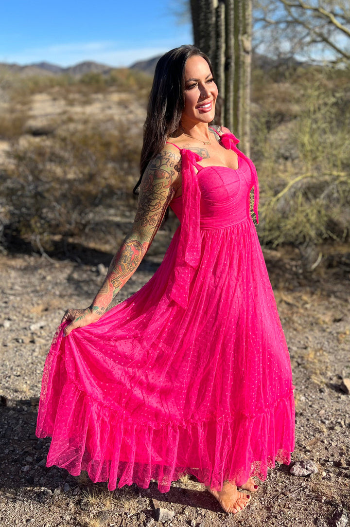 Cinderella Pink Tulle Dress