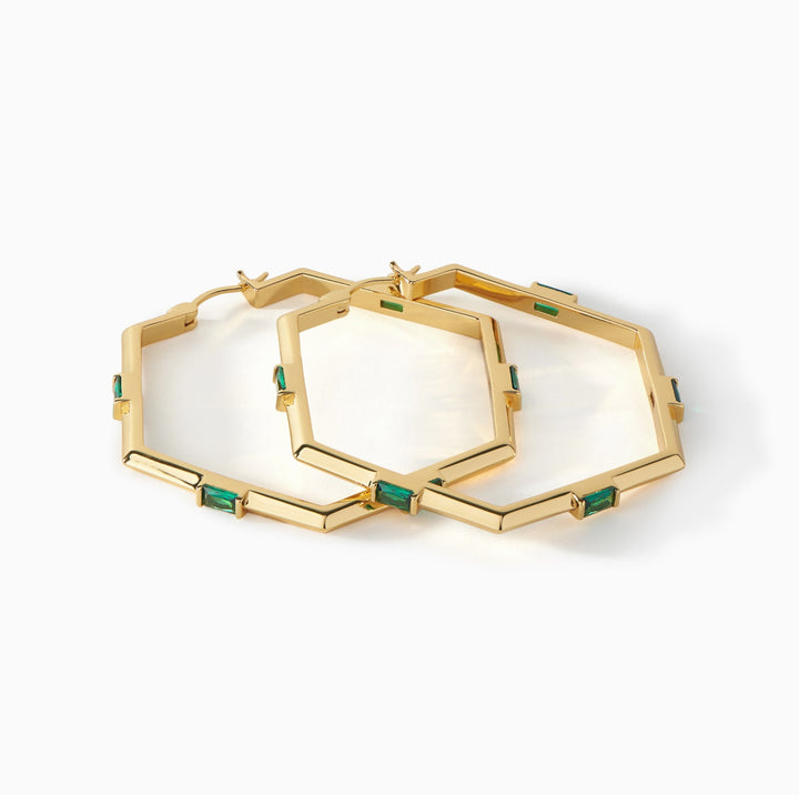 The Claire Hoop Earrings - Large by Ora Ana