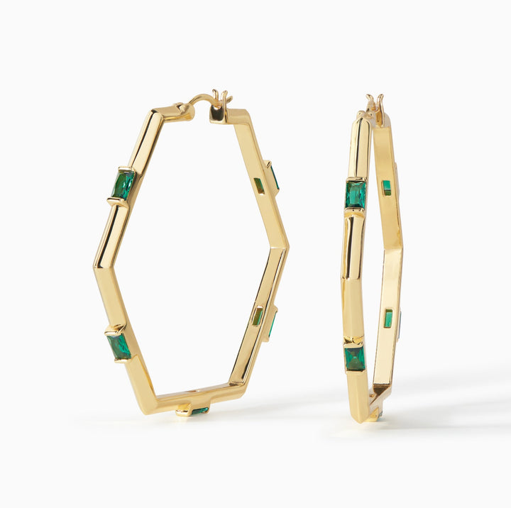 The Claire Hoop Earrings - Large by Ora Ana