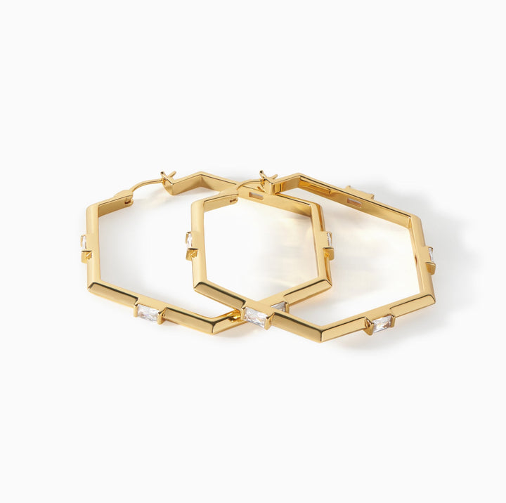 The Claire Hoop Earrings - Large by Ora Ana