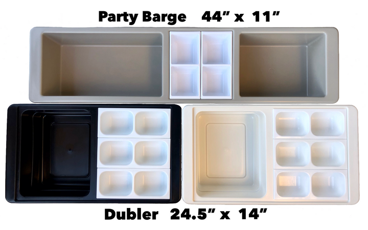 REVO Party Barge Cooler | Greige Mist | Insulated Beverage Tub