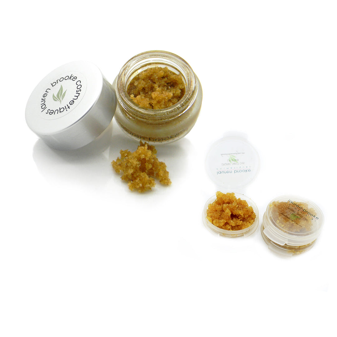 Organic Sweet Chai Lip Scrub by Lauren Brooke Cosmetiques